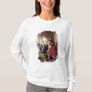 Raphael Adjusting his Model's Pose his T-Shirt