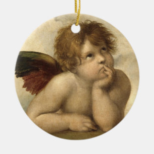 Raphael Angel 1 Ceramic Tree Decoration