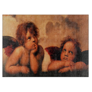 Raphael Angelic Cherub Art Cutting Board