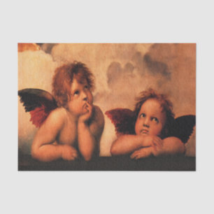 Raphael Angelic Cherub Art Tissue Paper