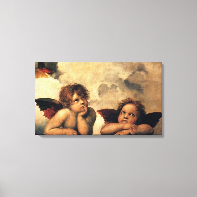 RAPHAEL - Angels 1512 Canvas Print (Front)