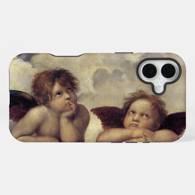 Raphael Angels iPhone Case (Back Horizontal)