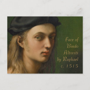 Raphael CC0212 Loveable Faces Postcard