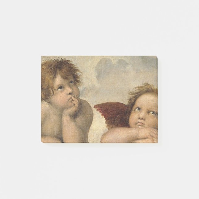 Raphael Cherubs Angels Post-it Notes (Front)