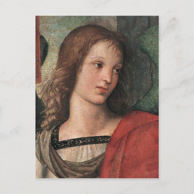 Raphael Christmas Angel Postcards Raffaello Sanzio (Front)