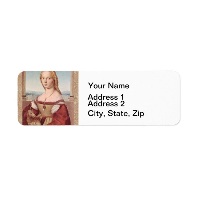 Raphael Lady and the Unicorn Classic fine art (Front)