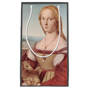 Raphael Lady and Unicorn Classic Small Gift Bag
