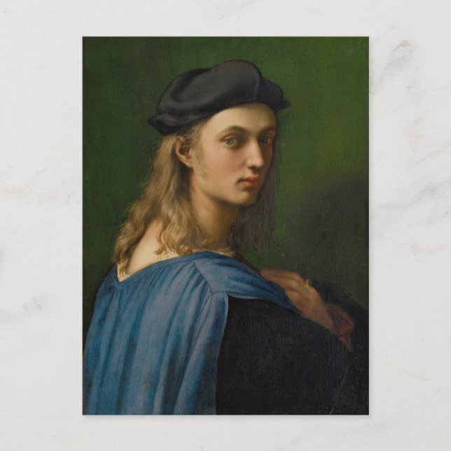Raphael - Portrait of Bindo Altoviti Postcard (Front)