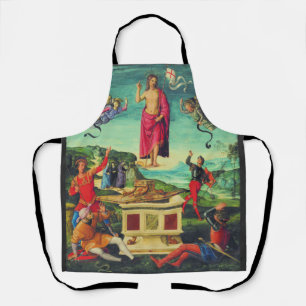 Raphael Resurrection Of Jesus Christ Art Apron