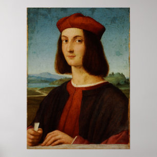 Raphael - Santi Portrait Of Pietro Bembo Poster
