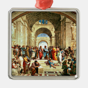 Raphael - School of Athens Metal Tree Decoration