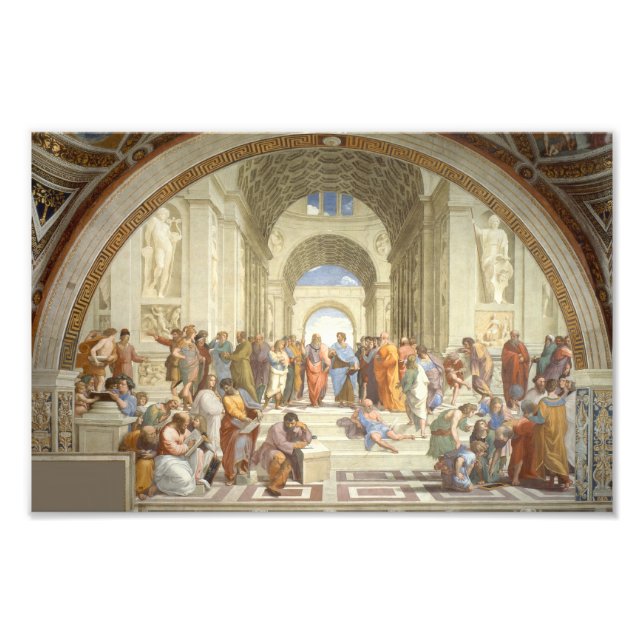 Raphael - School of Athens Photo Print (Front)