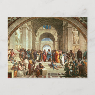 Raphael - School of Athens Postcard