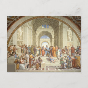 Raphael - School of Athens Postcard