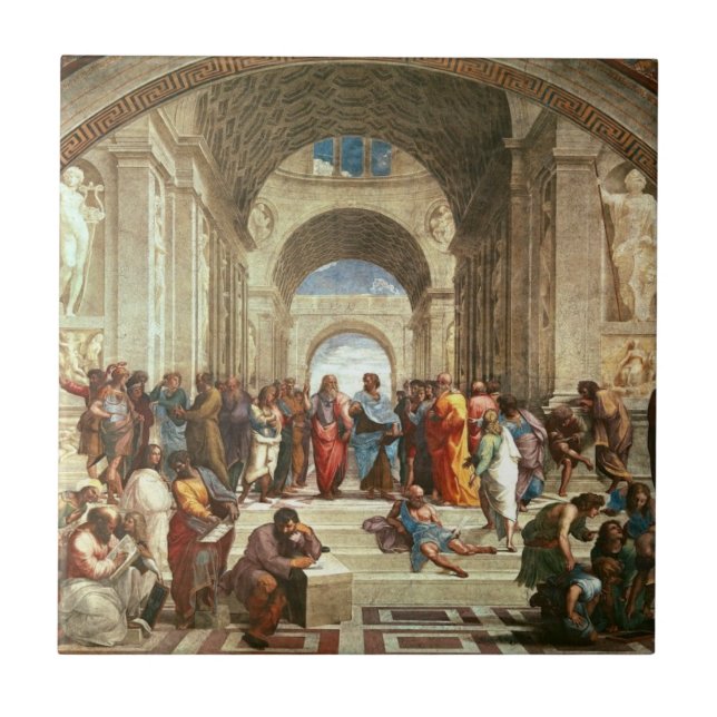 Raphael - School of Athens Tile (Front)
