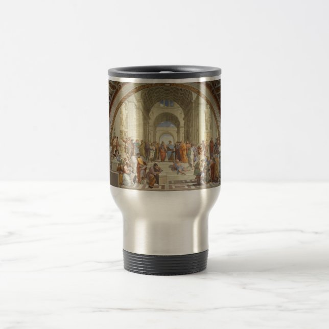 Raphael - School of Athens Travel Mug (Center)