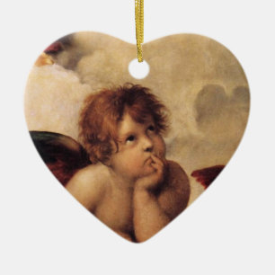 Raphael,Sistine Cherub Ceramic Tree Decoration