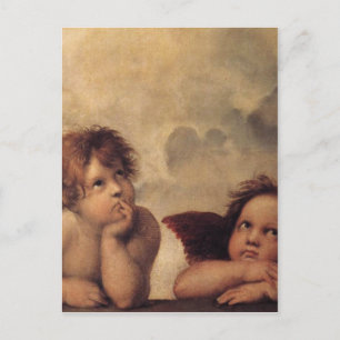 Raphael,Sistine Cherub Postcard