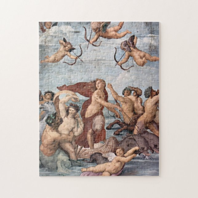 RAPHAEL -  Triumph of Galatea 1512 Jigsaw Puzzle (Vertical)