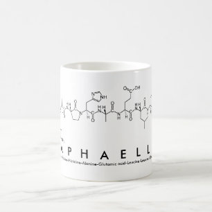 Raphaëlle peptide name mug