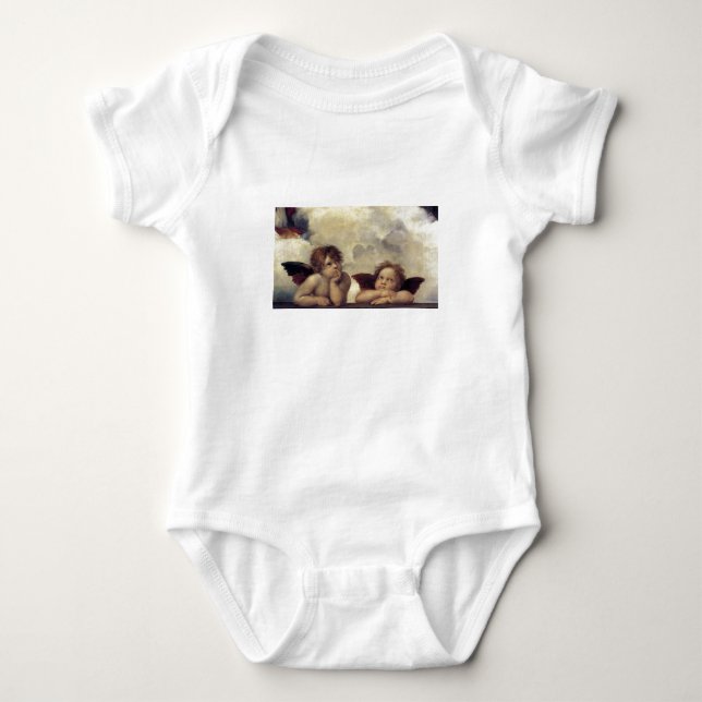Raphael's Angels Baby Bodysuit (Front)