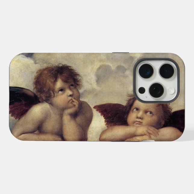 Raphael's Angels iPhone Case (Back Horizontal)