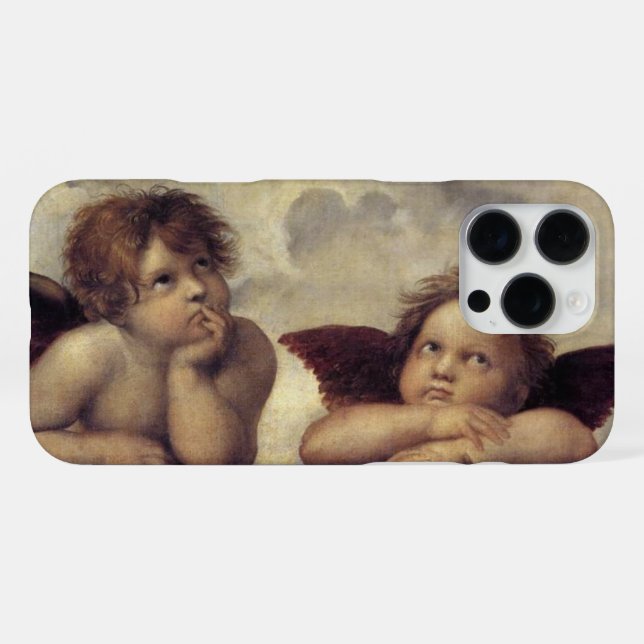Raphael's Angels iPhone Case (Back Horizontal)