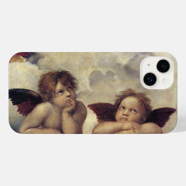 Raphael's Angels iPhone Case (Back Horizontal)