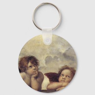 Raphael's Angels Key Ring