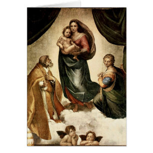 Raphael's Classic "Sistine Madonna" (circa 1513)