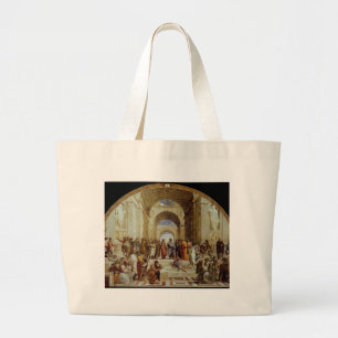Raphael's "The School of Athens" (circa 1511) Large Tote Bag
