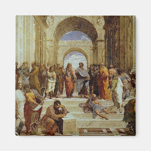 Raphael's "The School of Athens" Detail circa 1511 Magnet