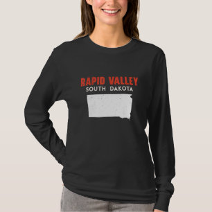 Rapid Valley South Dakota USA State America Travel T-Shirt