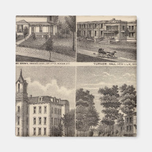 Rapidan Mills and Residences in Rapidan, Minnesota Magnet