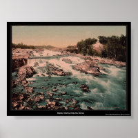 Rapids, Hönefos, Ringerike, Norway