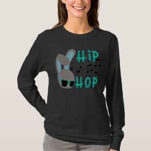 Rapmusk Cool Rabbit Hip Hop  Rabbit Rap Music T-Shirt