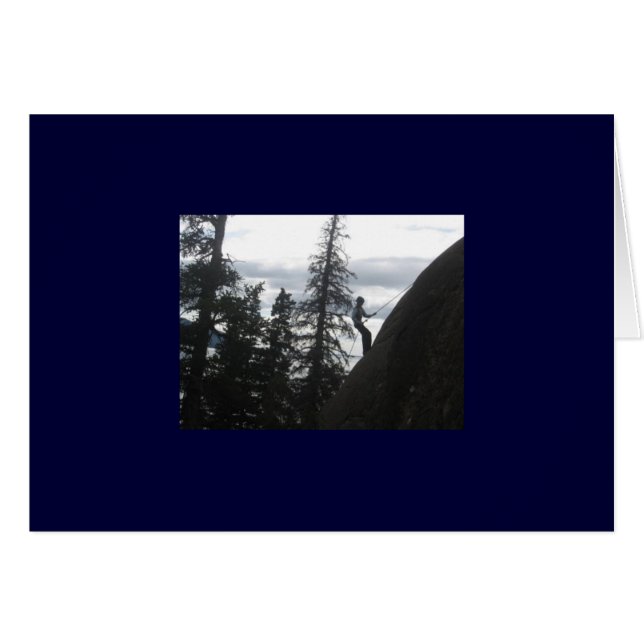 Rappelling Card (Front Horizontal)