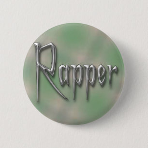 Rapper 6 Cm Round Badge