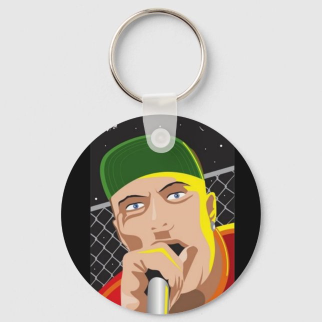 Rapper Keychain (Front)