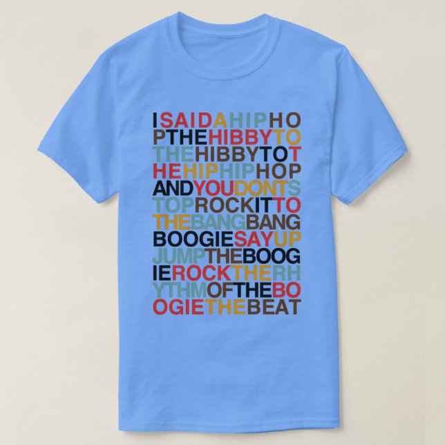 Rapperx27s Delight Sugarhill GangTShirt  T-Shirt (Design Front)