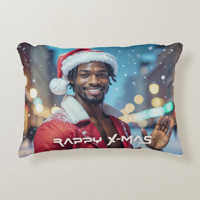RAPPY X-MAS DECORATIVE CUSHION (Front)