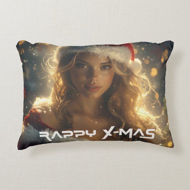 RAPPY X-MAS DECORATIVE CUSHION (Front)