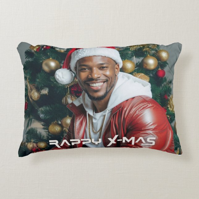 RAPPY X-MAS DECORATIVE CUSHION (Front)