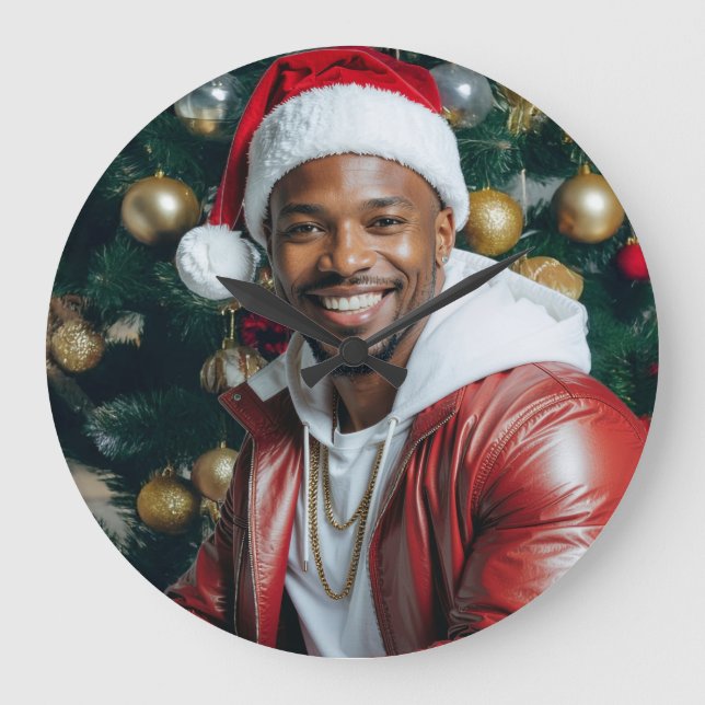 RAPPY X-MAS LARGE CLOCK (Front)