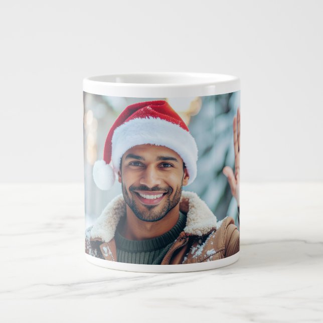 RAPPY X-MAS LARGE COFFEE MUG (Front)