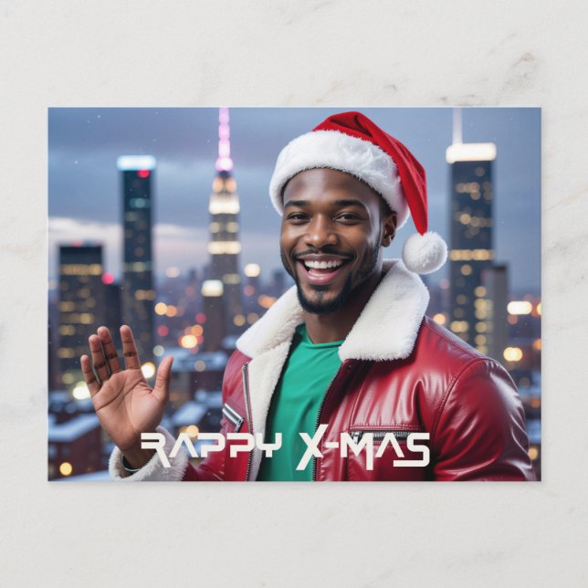 RAPPY X-MAS POSTCARD (Front)