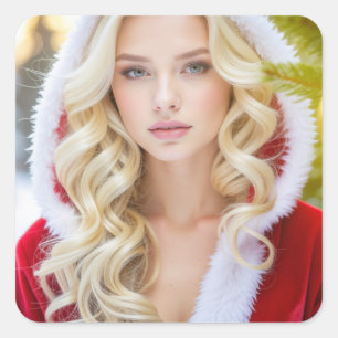 RAPPY X-MAS SQUARE STICKER