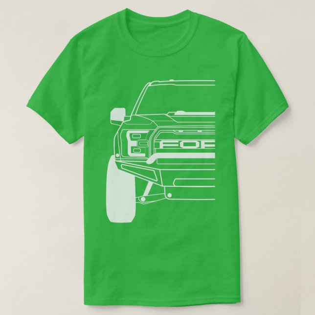 Raptor Truck  (2)  T-Shirt (Design Front)