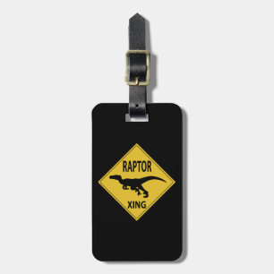 Raptor Xing Luggage Tag