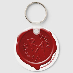 Rapture Already! Wax Seal Keychain